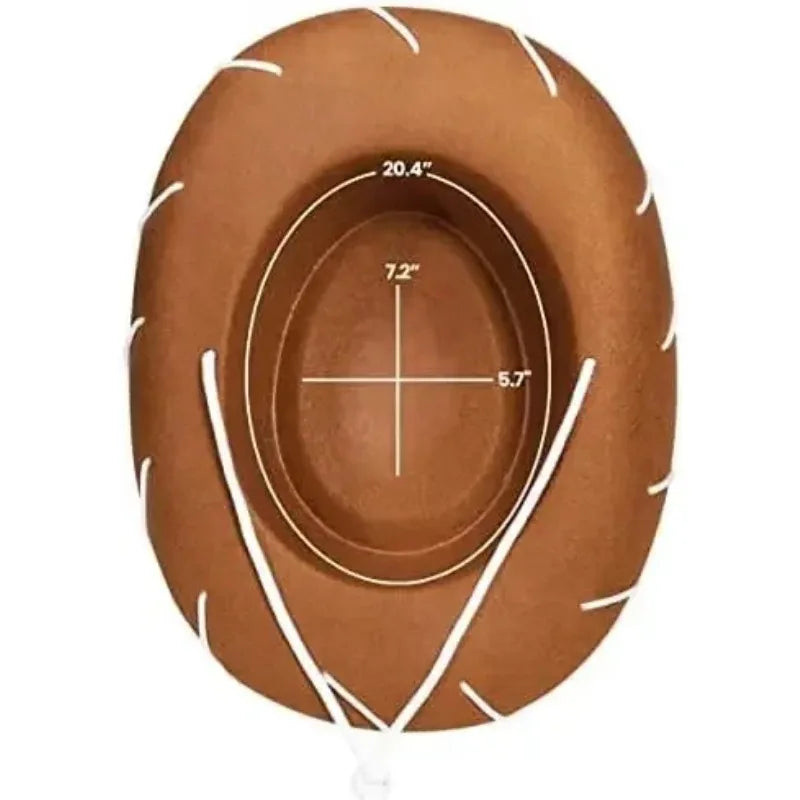 1PC Children's Cowboy Hat Halloween Carnival Party COSPLAY Stereotypes Hat Men's Large Brim Decorative Bowler Hat