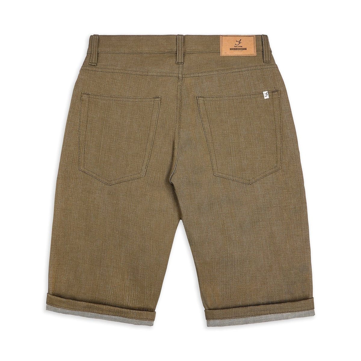 FD Denim shorts 10.5oz Japanese Green selvedge